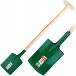 Łopata szpadel OSTRY drewniany trzonek STALCO S-47436