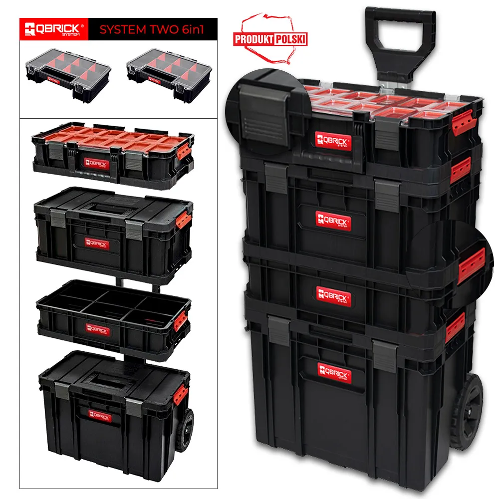 mobilny warsztat narzędziowy QBRICK SYSTEM TWO 6in1