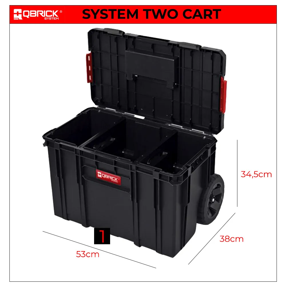 QBRICK SYSTEM TWO 6in1 cart plus