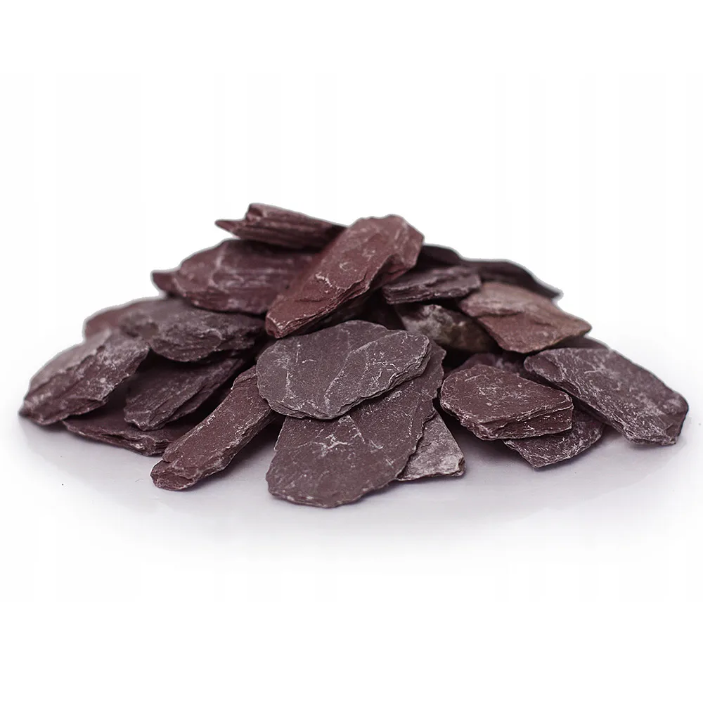Grys bordowy plum slate do ogrodu 30-50mm