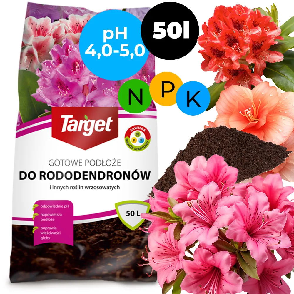 Ziemia do rododendronów i wrzosów 50l