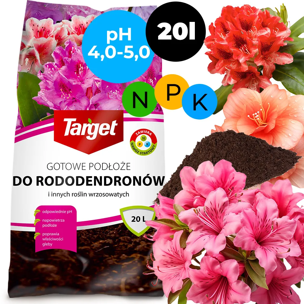 Ziemia do rododendronów i wrzosów 20l