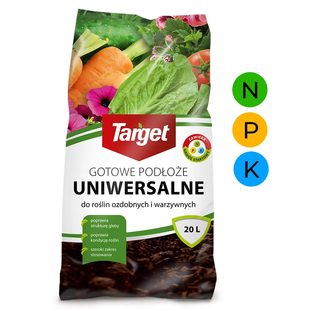 Ziemia uniwersalna 20l właściwości