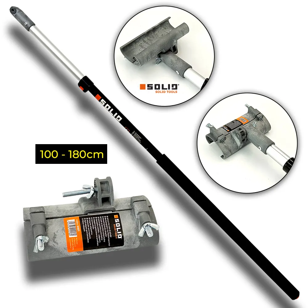 Kij z adapterem do noża solid do gładzi