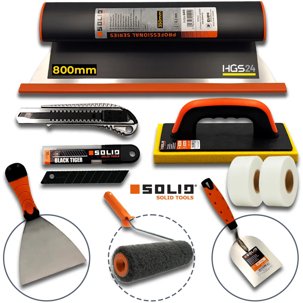 Nóż do gładzi SOLID 80cm rakla kosa szpachla NDG5