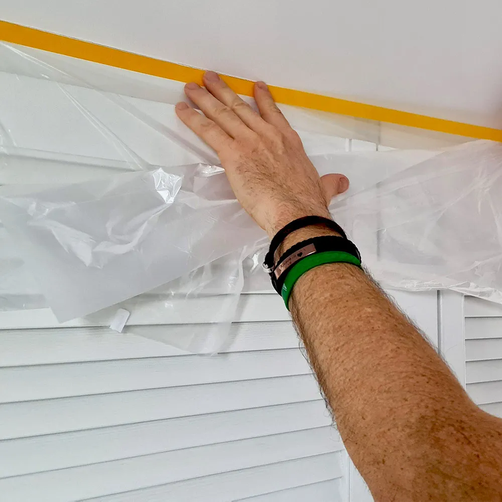 Folia malarska z taśmą washi 55cm SOLID 5734