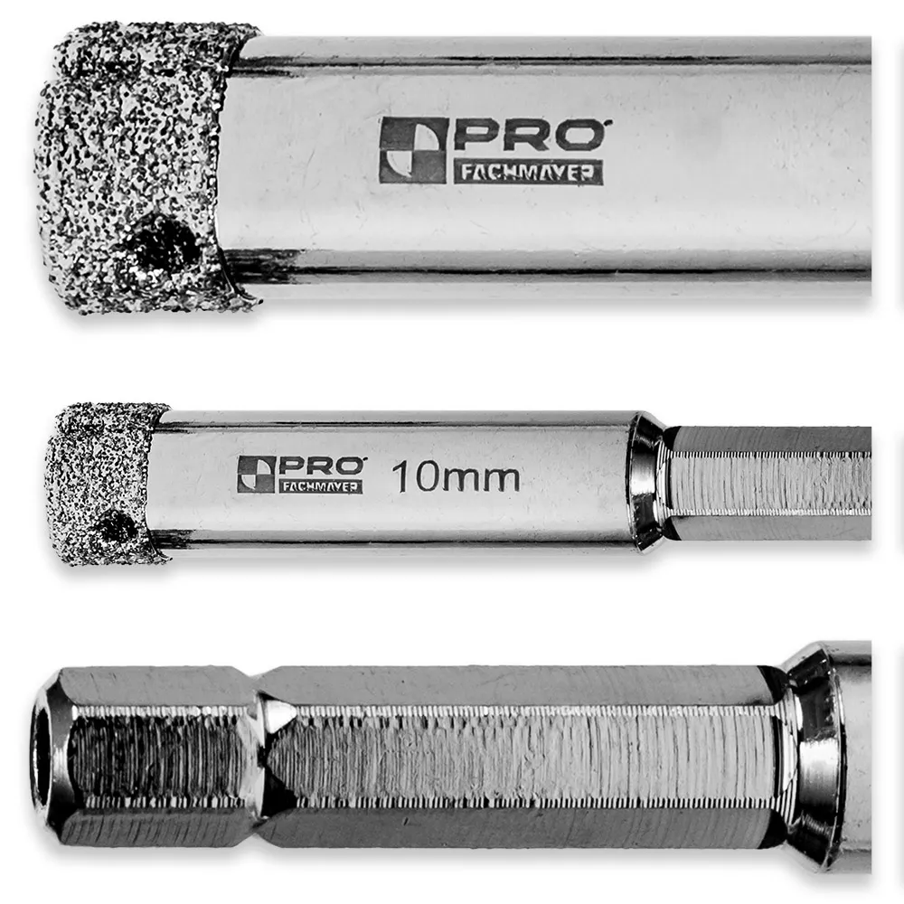 Wiertło diamentowe na mokro Otwornica PRO 10mm