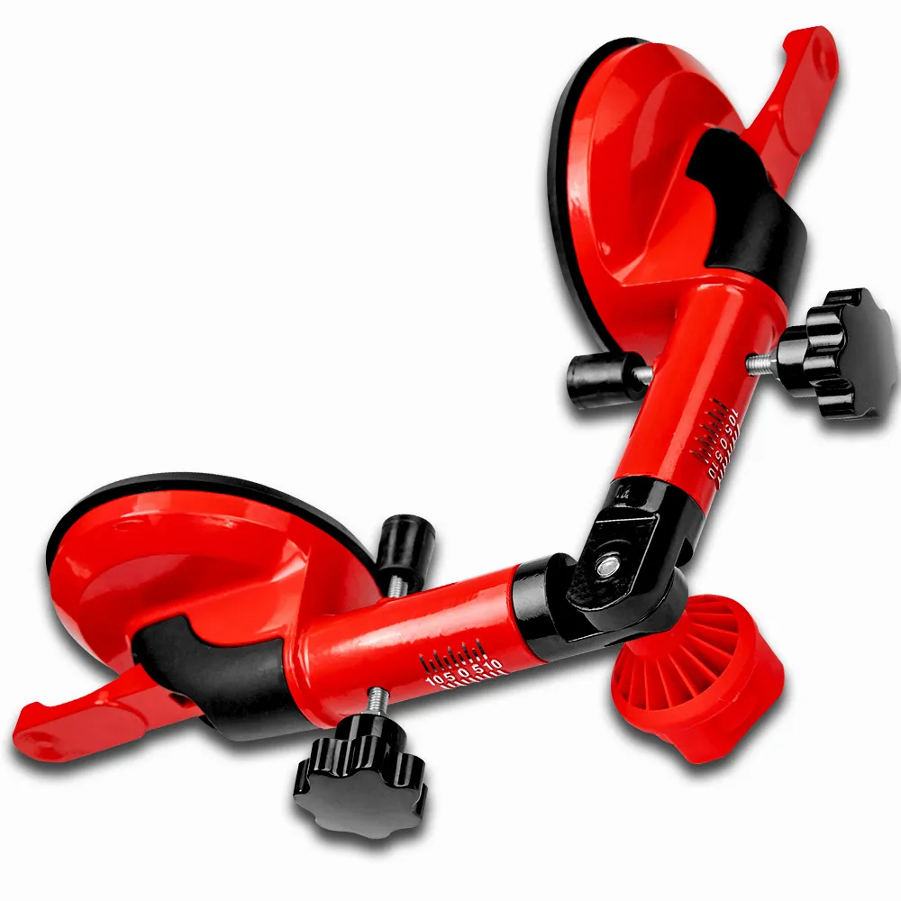 Przyssawka do płytek i szyb podwójna kątowa 100kg PRO PR006