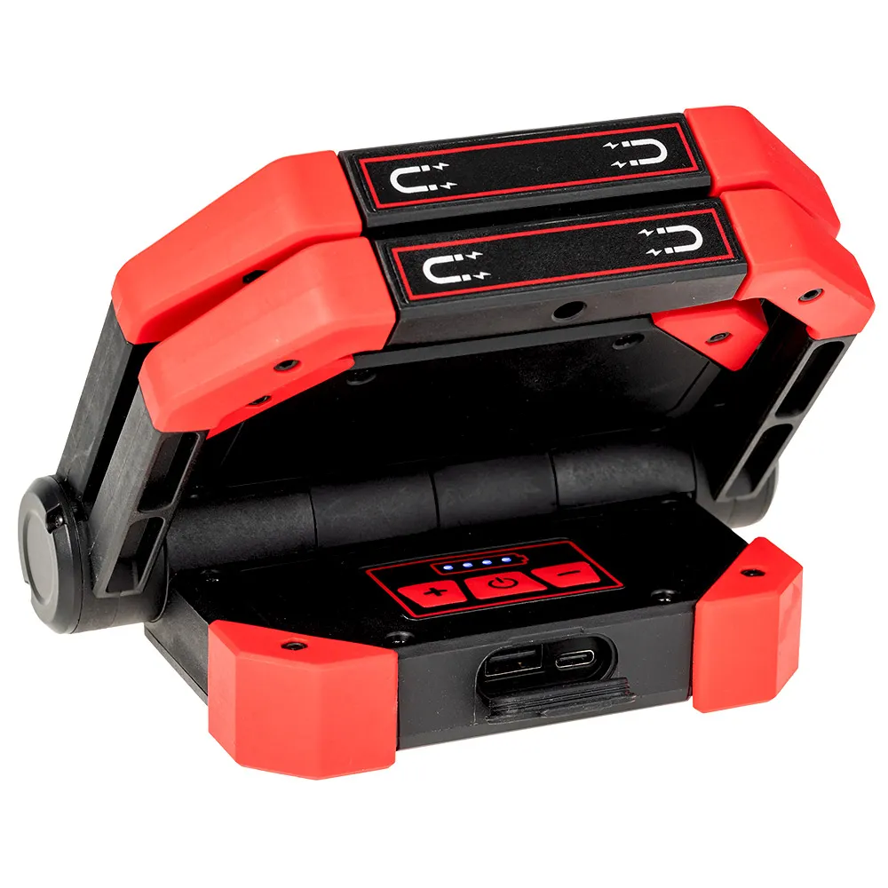 Reflektor LED do garażu 2x15W składany