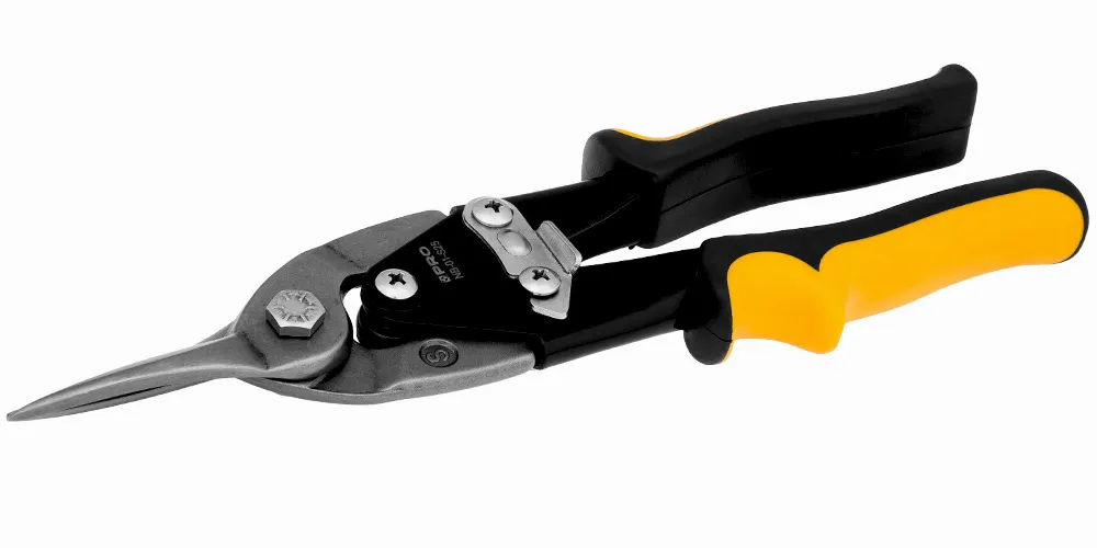 Nożyce do blachy PRO 250 mm proste chromowo-molibdenowe