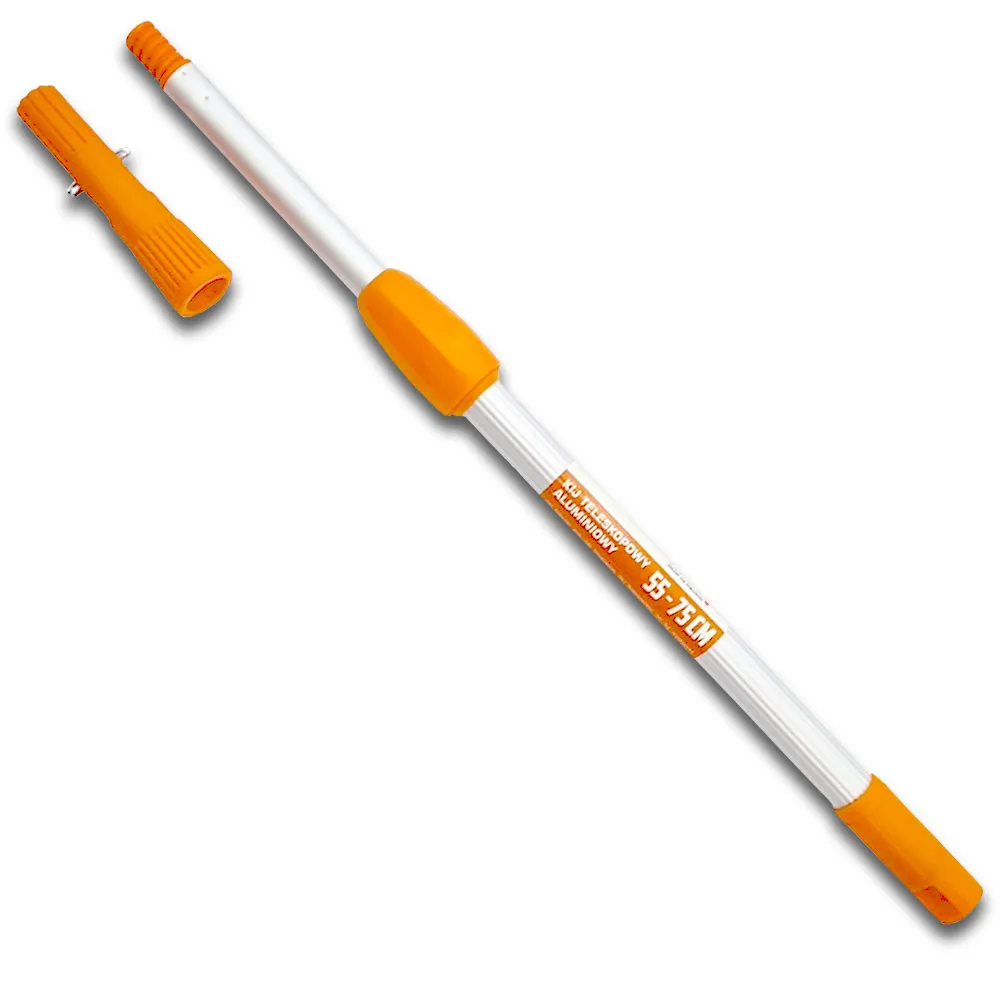 Kij teleskopowy aluminiowy 55-75 cm z gwintem
