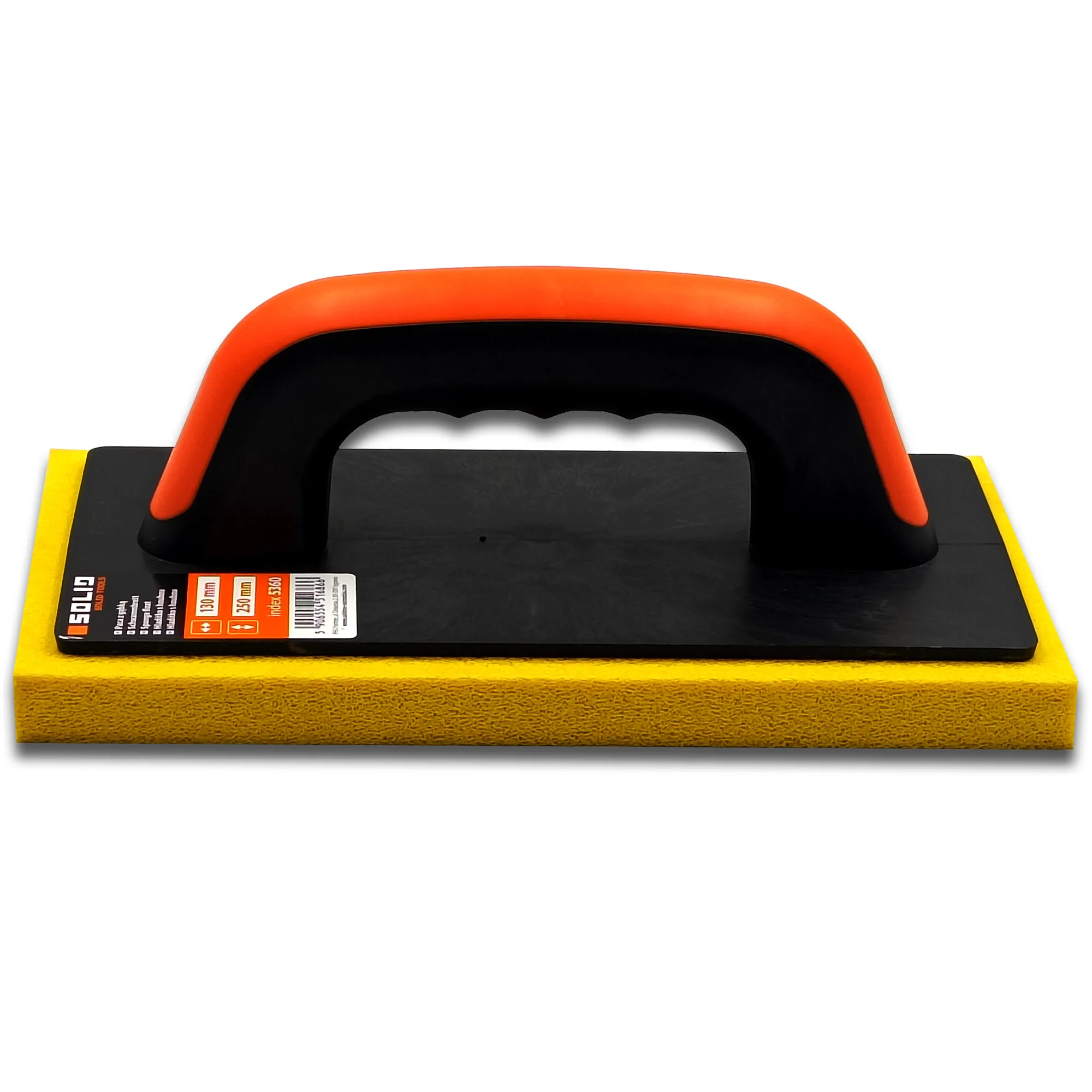 Paca do gładzi gąbkowa SOLID żółta