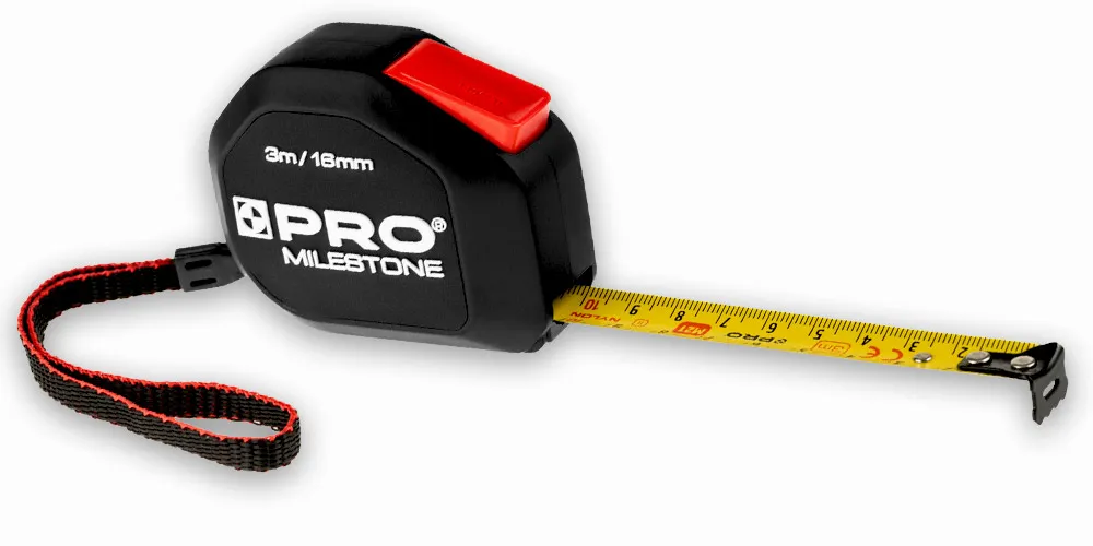 Miara MILESTONE PRO 3m Fachmayer z hamulcem i magnesami