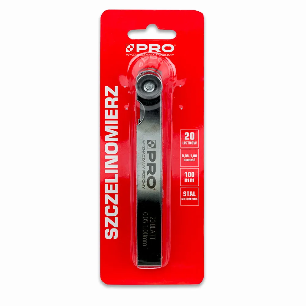 Szczelinomierz stal nierdzewna PRO Fachmayer zdjęcie 1