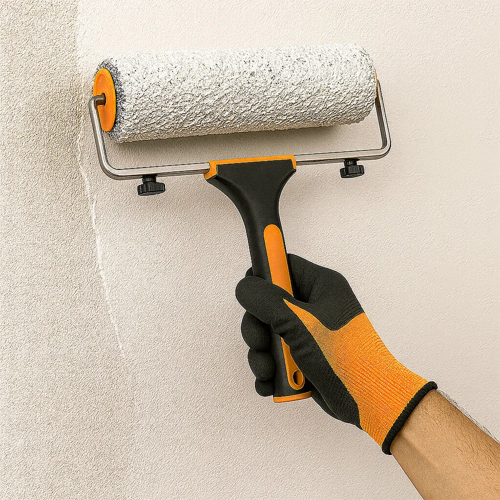 Zestaw SOLID: wałek 35cm + rączka + kij teleskopowy